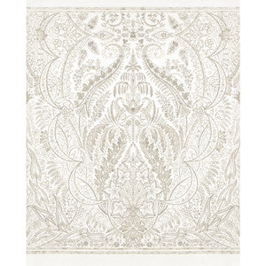 Jaipur Paisley Damas Wall Mural by York Wallcoverings