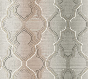 Modern Ombre Damask Brown Wallpaper by York Wallcoverings