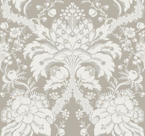 French Artichoke Dam Beige Wallpaper by York Wallcoverings