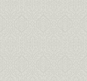 Cathedral Damask Grey Wallpaper by York Wallcoverings