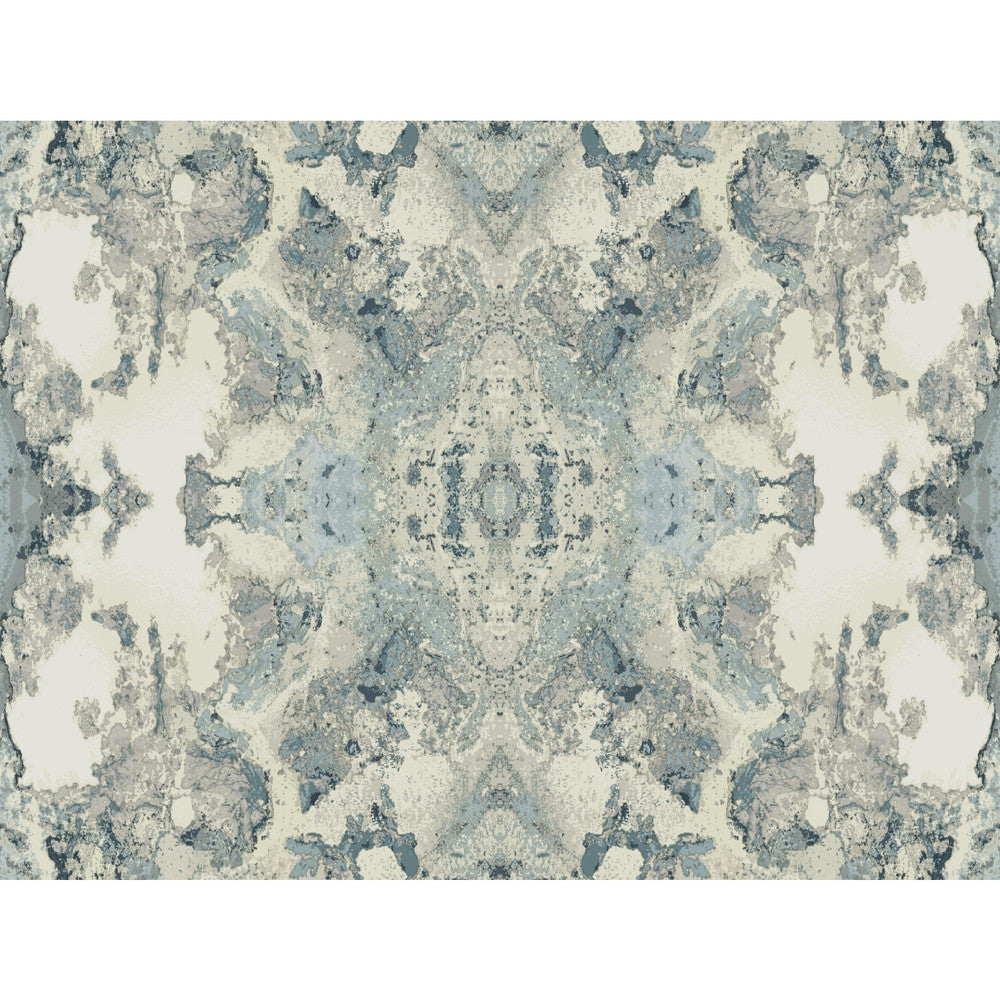 Inner Beauty Light Blue Wallpaper by Candice Olson Candice Olson Botanical Dreams Covers about 60.8 square feet 27-in by 27-ft long roll Unpasted 20.5 - Fabric Carolina -