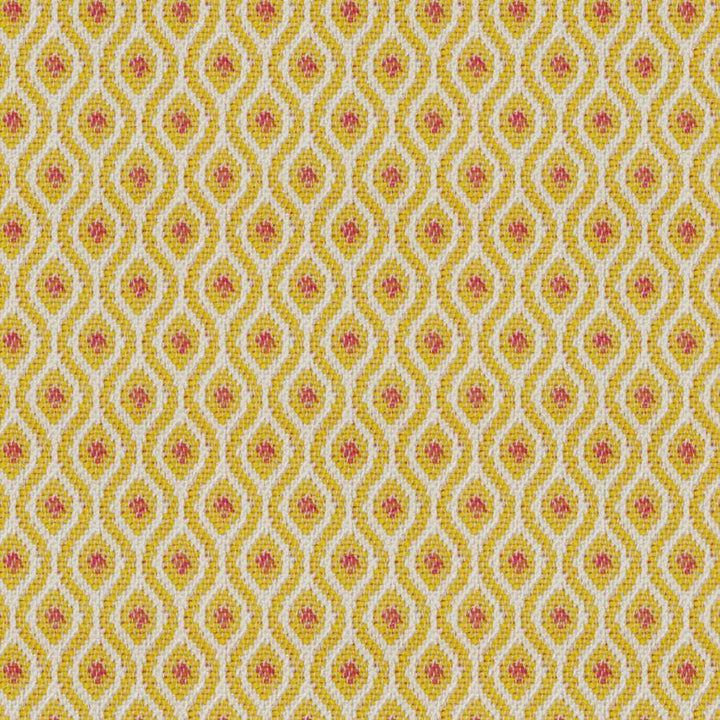 Downdrift # 658 Mimosa by Maxwell Fabric Home & Garden-Act Viii 100% SOLUTION DYED POLYOLEFIN INDIA V-1.18" H-0.91" 56.3" - Fabric Carolina -