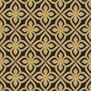 Dogon 3 Black/Camel by Stout Fabric
