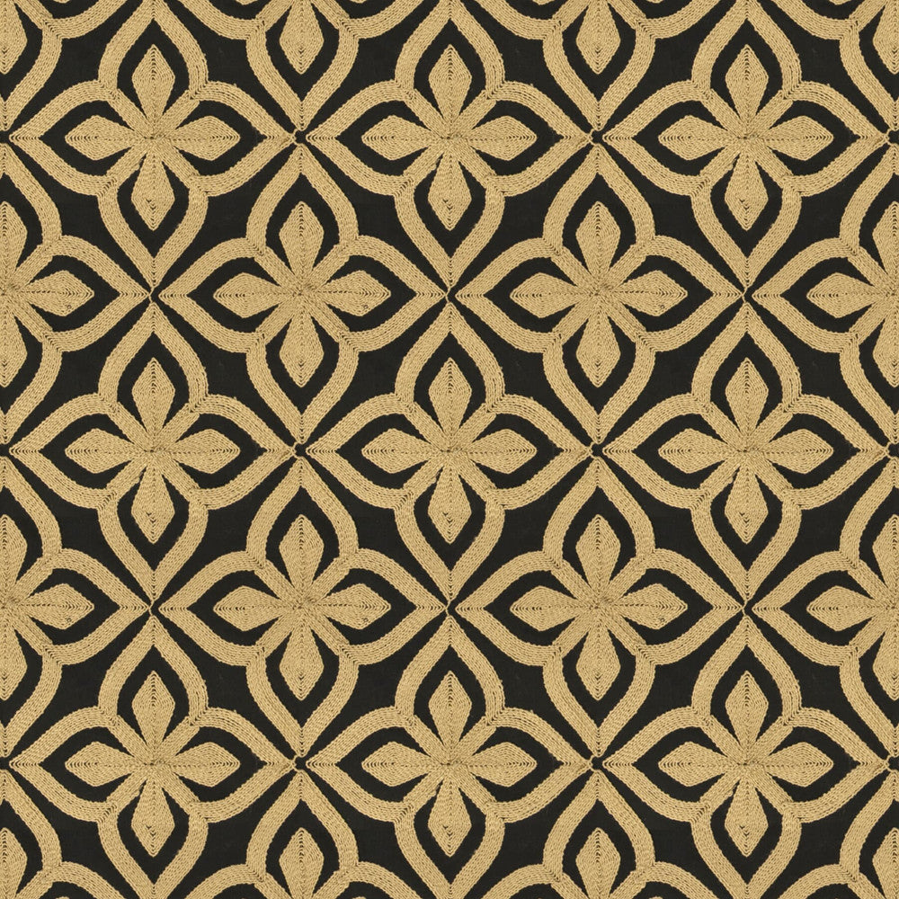 Dogon 3 Black/Camel by Stout Fabric AFRICAN EXPEDITION 70%POL 30%COT %PEMB INDIA FLAME RETARDANT-U.F.A.C. CLASS 1 CATB 117-2013 WYZENBEEK 51 000 DOUBLE RUB WEAR TEST (HEAVY DUTY) Horizontal: 9.5 and Vertical: 9 54 in - Fabric Carolina -
