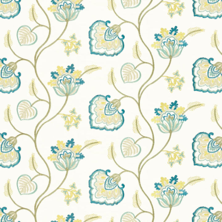 Dominique 2 Bluebird by Stout Fabric COMFORTABLE LIVING CARIBBEAN/SEASPRAY 60%COT 40%POL INDIA FLAME RETARDANT-CA BULLETIN 117-SECTION E FLAME RETARDANT-U.F.A.C. CLASS 1 WYZENBEEK 30 000 DOUBLE RUB WEAR TEST (HEAVY DUTY) </p><p>Repeat: 9.375 52 in - Fabric Carolina -