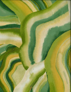 Dooley Green 202 by Norbar Fabric MONTAGE 100% POLYESTER SPAIN 13 1/6"V 13 1/2"H 54 - Fabric Carolina -