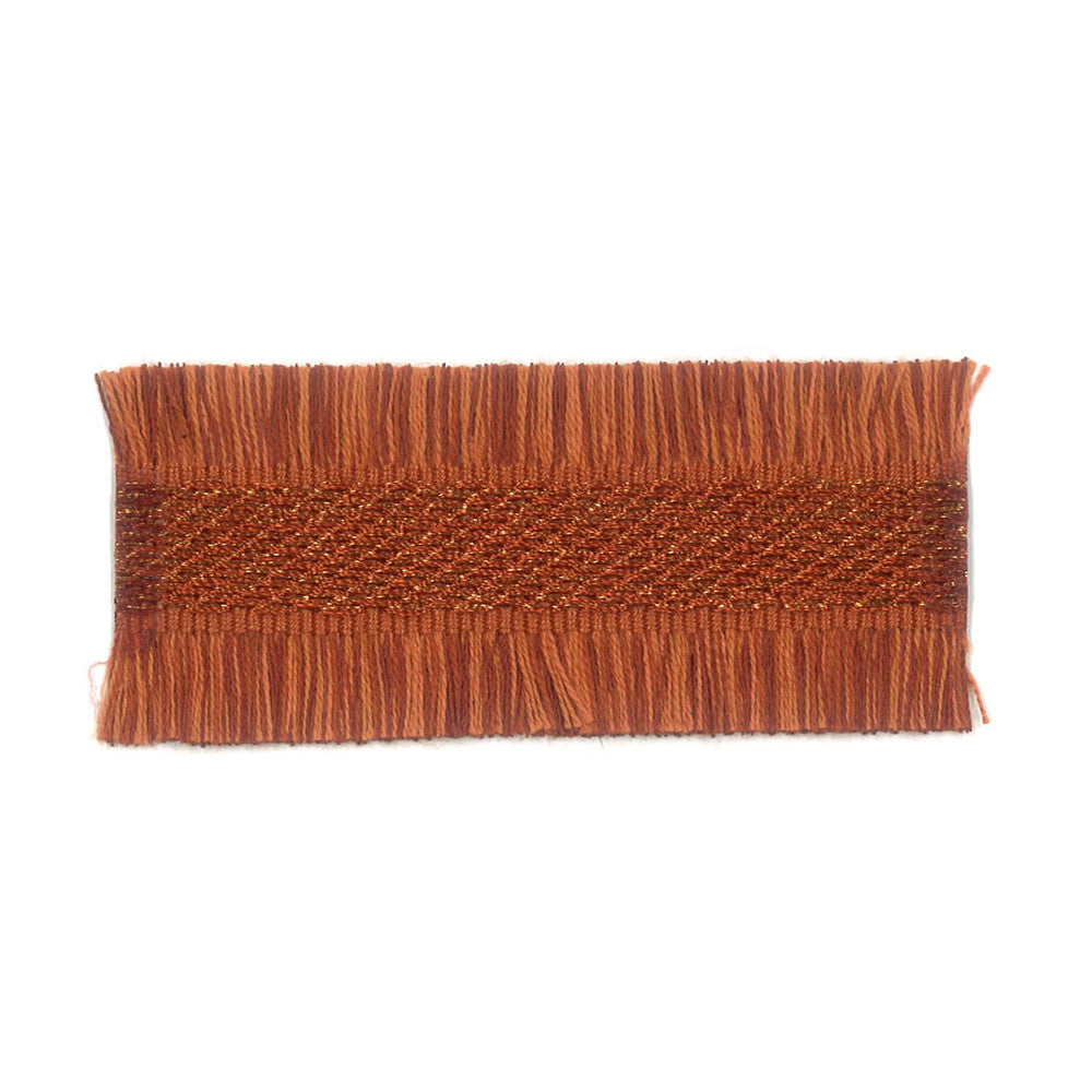 Doreen 3 Terracotta by Stout Trim NEW WORLD TRIM VOLUME II 83%SVI 12%POL 5%MTL CHINA </p><p>Repeat: 0 1.5 in - Fabric Carolina -
