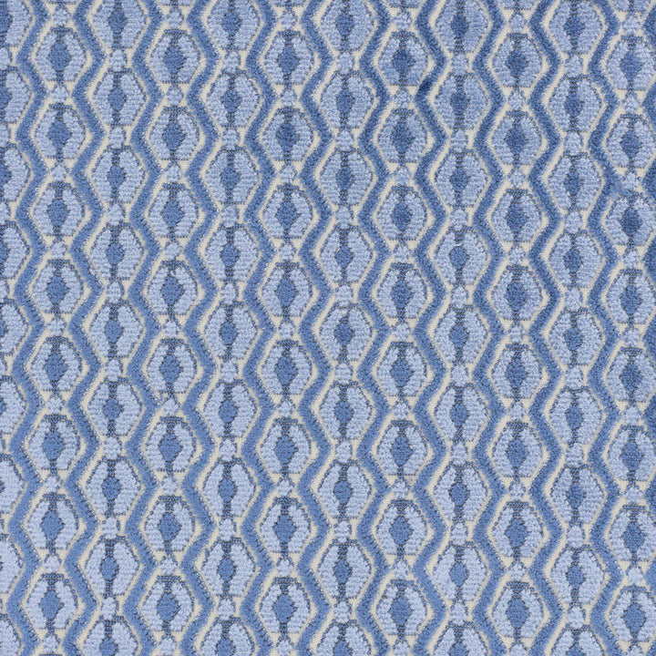 Dorian 2 Denim by Stout Designer Fabric PILED HIGH VELVETS 58%SVI 42%COT INDIA Horizontal: 1.375 and Vertical: 0.875 55 in - Swanky Fabrics -