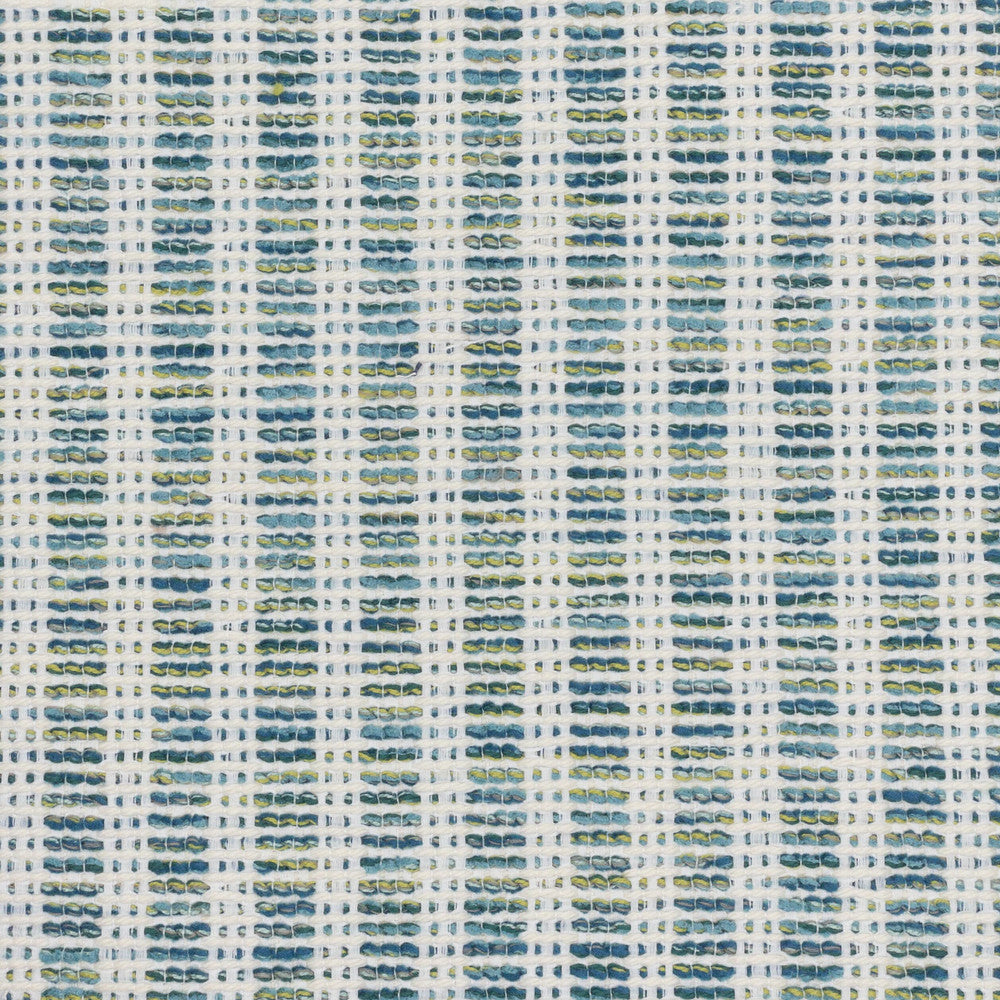 Downhome 1 Turquoise by Stout Fabric Stout Fabric Downhome 1 TurquoiseFabric Comfortable Living Bahama/Caribbean 41%Pol 39%Cot 20%Svi USA </p><p>Repeat: H: 0.75, V: 26.125 54.5 in - Fabric Carolina -