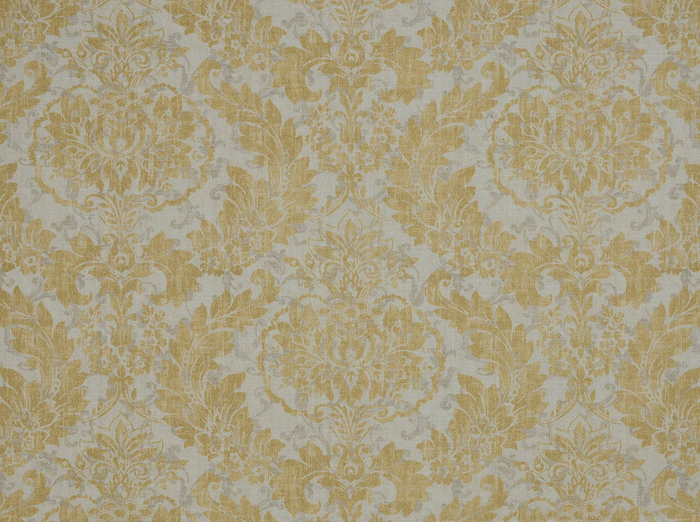 Downton Gold 81 by Covington Fabric 55% LINEN/45% VISCOSE Korea 12000 Horizontal: 27 and Vertical: 25.25 54 - Fabric Carolina -
