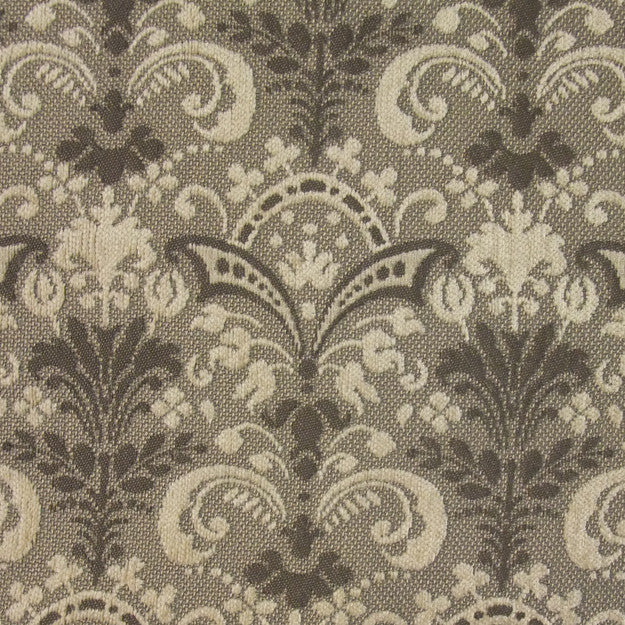 DOYLE 35J6081 by JF Designer Fabric Wesley Mancini By Color Shiitake Book 37% Rayon, 24% Polyester, 22% Rayon, 17% Cotton United States  Horizontal: 13.5 and Vertical: 6.75 55  - Swanky Fabrics -