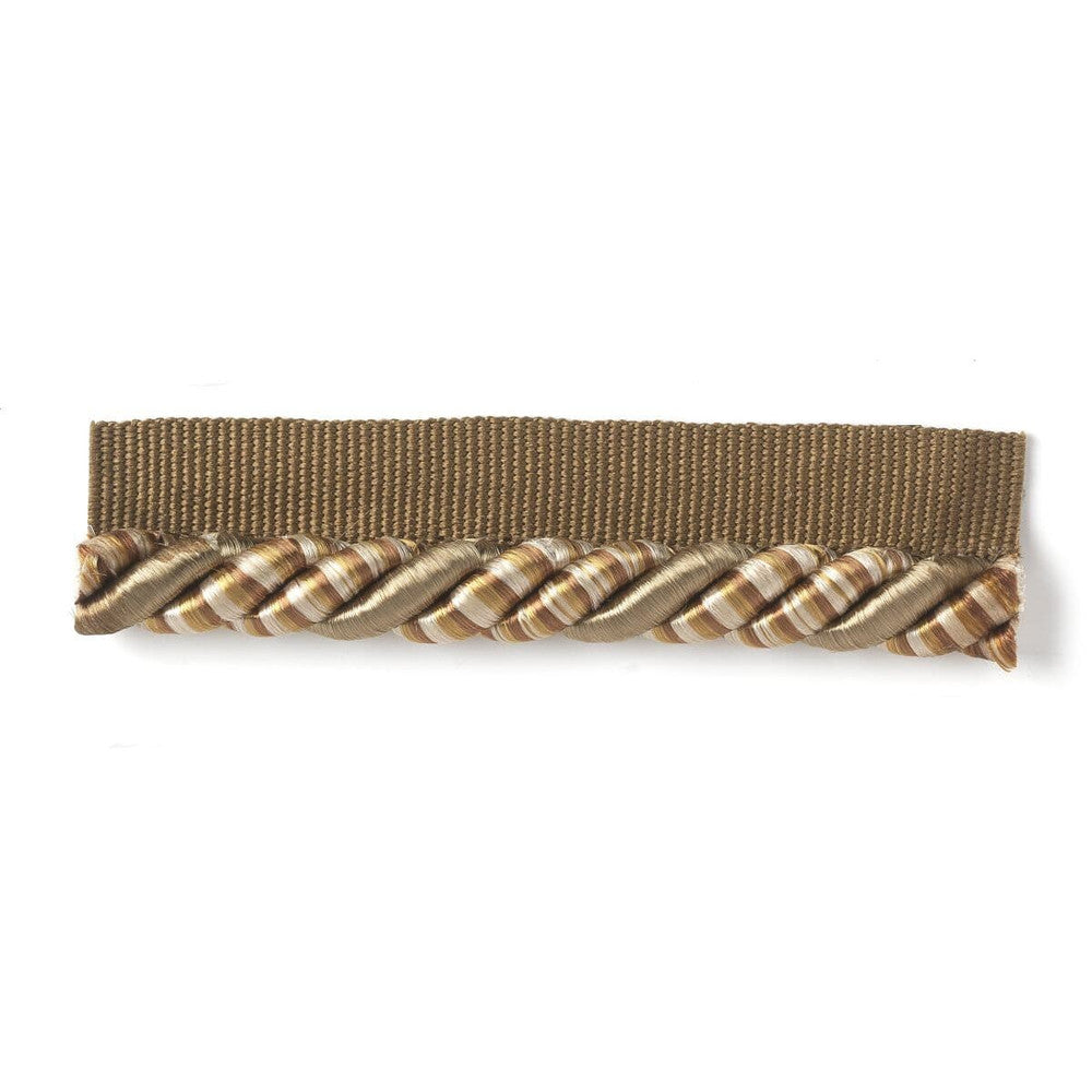 Drawbridge 1 Driftwood by Stout Trim MYSTIQUE TRIM 49%COT 45%SVI 6%POL CHINA Horizontal: 0 and Vertical: 0 0.38 in - Fabric Carolina -