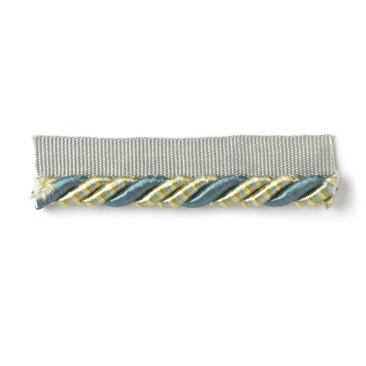 Drawbridge 8 Sky by Stout Trim MYSTIQUE TRIM 49%COT 45%SVI 6%POL CHINA Horizontal: 0.000 and Vertical: 0.000 0.38 in - Fabric Carolina -