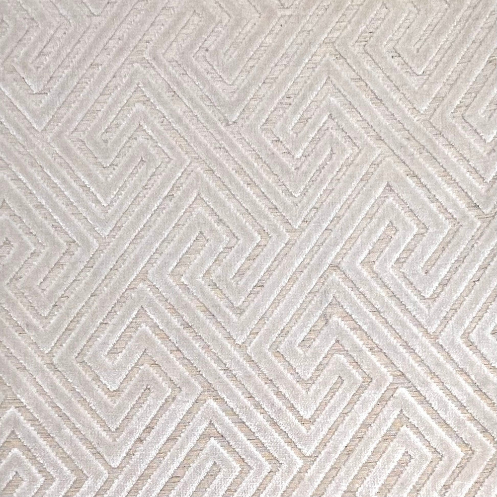 Dream Space Square Pearl by Europatex Fabric Dream Space 63.90 % Rayon, 27.86% Polyester, 8.24% Polyester+Linen 14" H, 11" V 57.00 inches - Fabric Carolina -