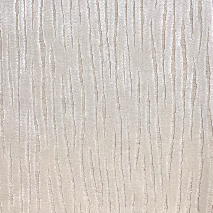 Dream Space Stripe Pearl by Europatex Fabric Dream Space 63.90 % Rayon, 27.86% Polyester, 8.24% Polyester+Linen 14" H, 15" V 57.00 inches - Fabric Carolina -