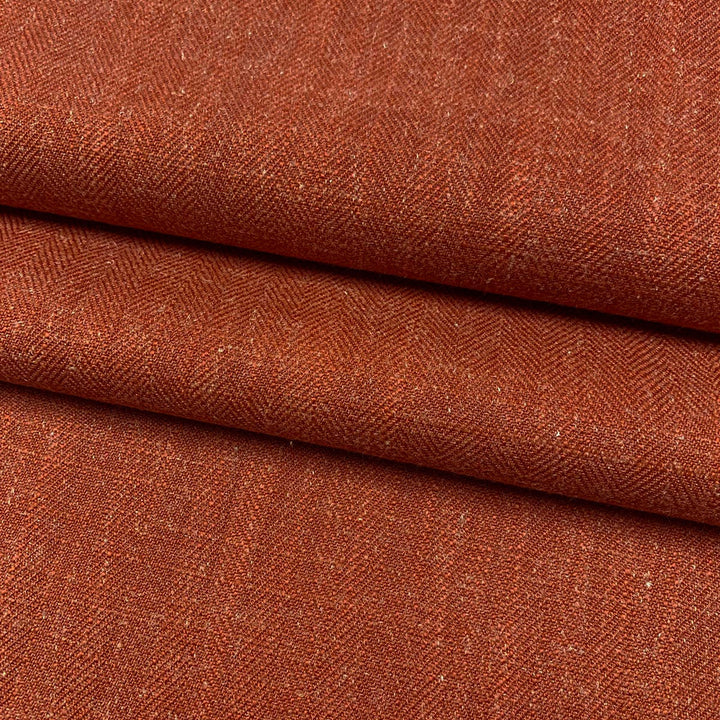Drew Carnelian by Magnolia Fabric - 90% Poly, 10% Linen India 100000 Horizontal: and Vertical: 55 - Fabric Carolina -