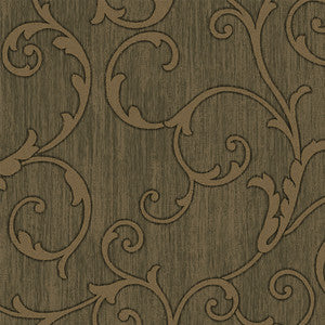 Stitched Cafe Scroll Wallpaper by Lucky Day