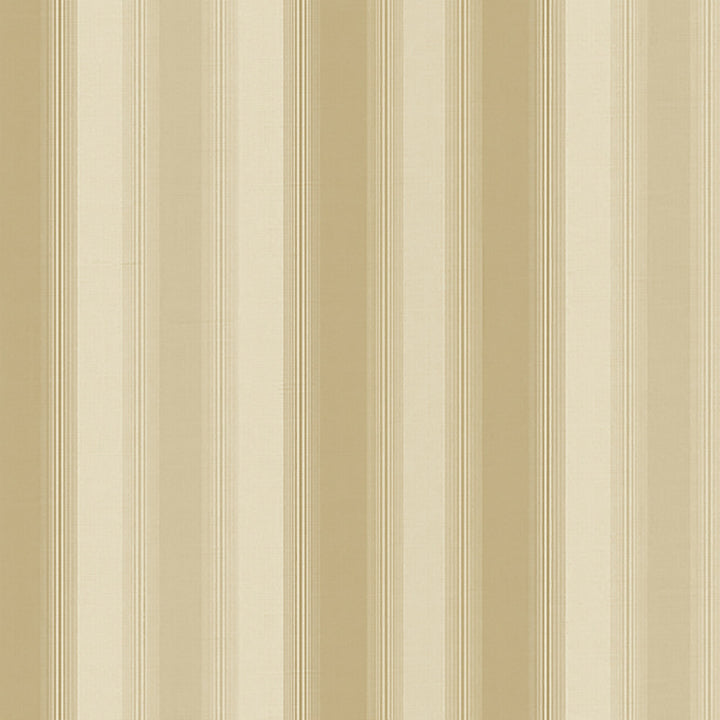 Luca Light Brown Stripe Wallpaper by Lucky Day Super Value Program Covers about 56.4 square feet 20.5-in by 33-ft long roll Prepasted 20.5 - Fabric Carolina -