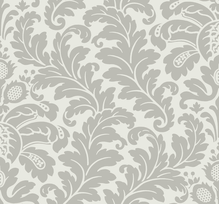 Modern Romance Grey Wallpaper by Candice Olson Candice Olson After 8 Covers about 60.8 square feet 27-in by 27-ft long roll Unpasted 25.25 - Fabric Carolina -
