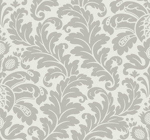 Modern Romance Grey Wallpaper by Candice Olson