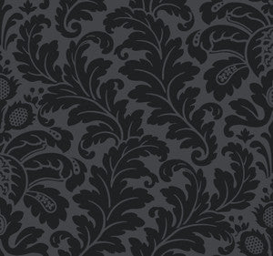 Modern Romance Black Wallpaper by Candice Olson