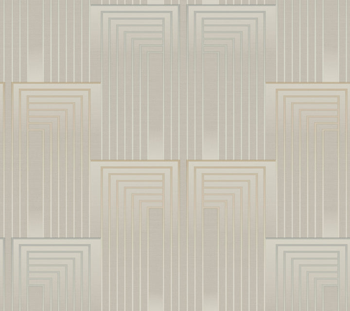 Vanishing Taupe & Pearl Wallpaper by Candice Olson Candice Olson After 8 Covers about 60.8 square feet 27-in by 27-ft long roll Unpasted 24 - Fabric Carolina -