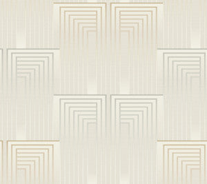 Vanishing Silver & Gold Wallpaper by Candice Olson
