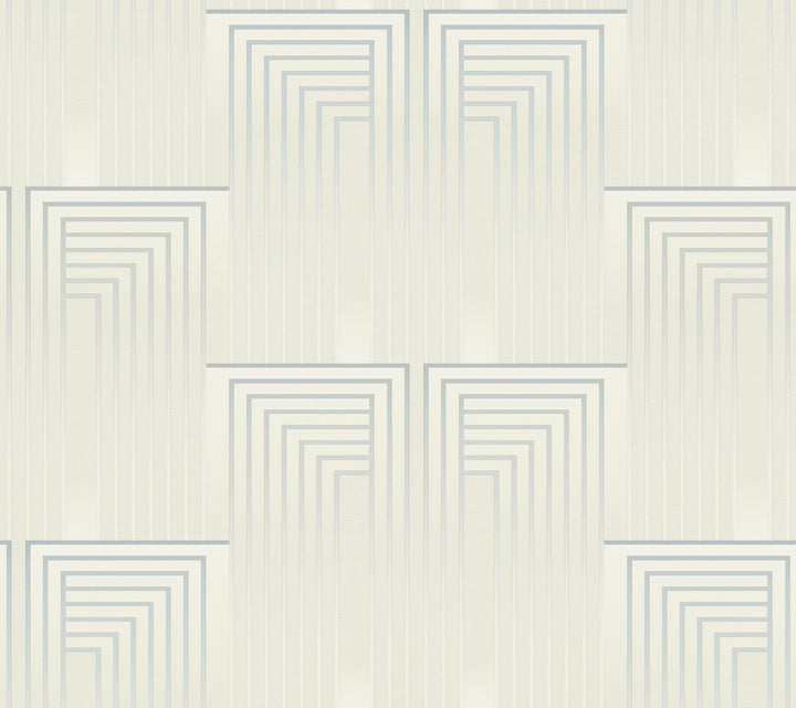Vanishing Dusty Blue & Silver Wallpaper by Candice Olson Candice Olson After 8 Covers about 60.8 square feet 27-in by 27-ft long roll Unpasted 24 - Fabric Carolina -