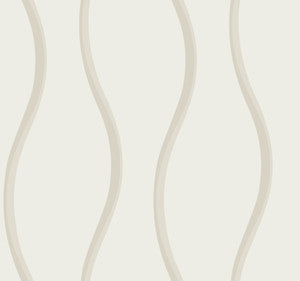 Unfurl Off White Wallpaper by Candice Olson