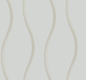 Unfurl Blue Wallpaper by Candice Olson
