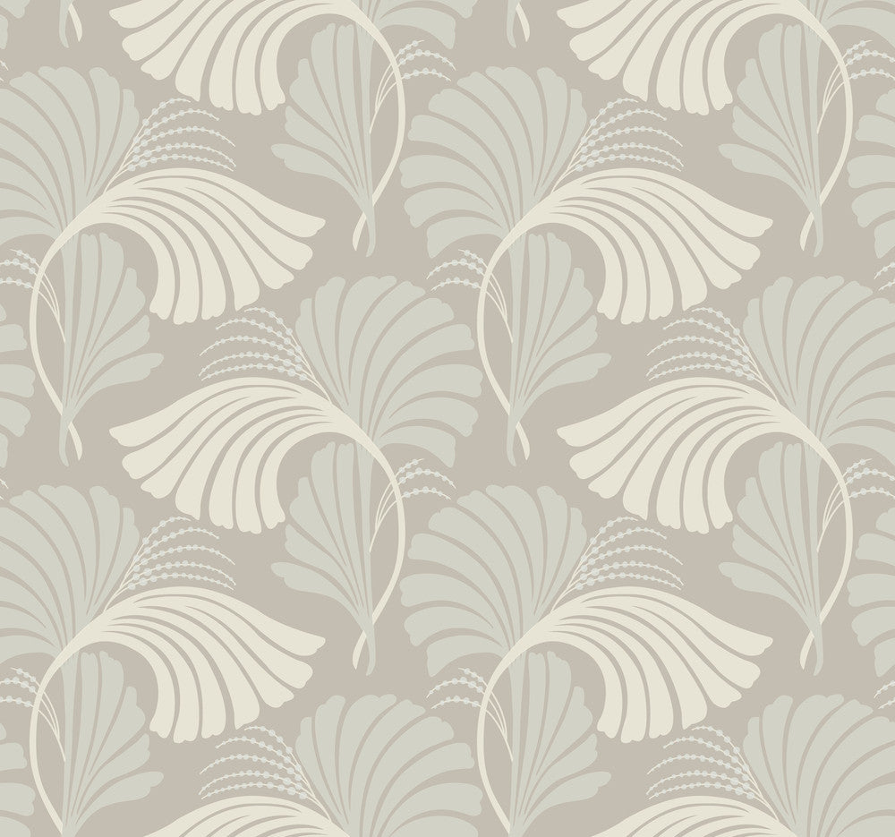 Dancing Leaves Neutral Wallpaper by Candice Olson Candice Olson After 8 Covers about 60.8 square feet 27-in by 27-ft long roll Unpasted 25.25 - Fabric Carolina -