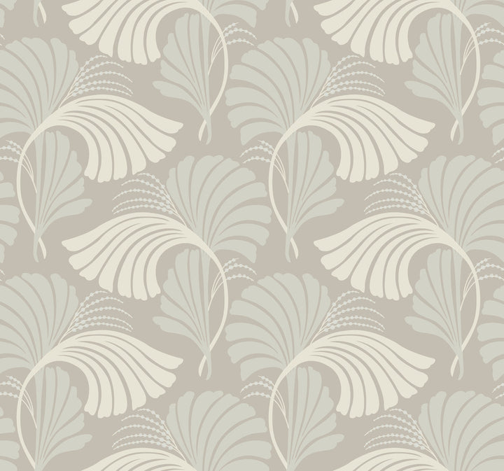 Dancing Leaves Neutral Wallpaper by Candice Olson Candice Olson After 8 Covers about 60.8 square feet 27-in by 27-ft long roll Unpasted 25.25 - Fabric Carolina -