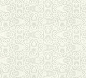 Hourglass White Wallpaper by Candice Olson