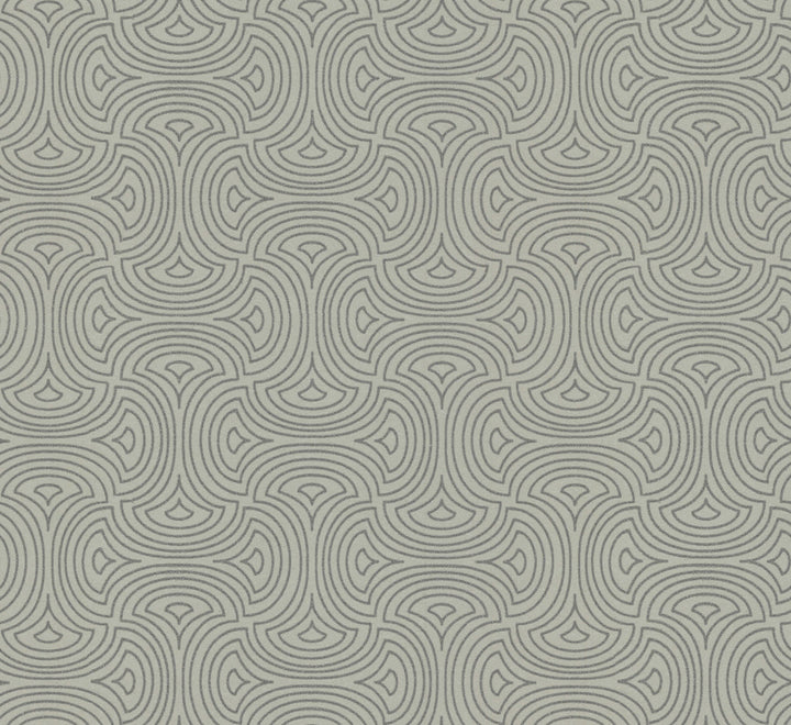 Hourglass Silver Wallpaper by Candice Olson Candice Olson After 8 Covers about 60.8 square feet 27-in by 27-ft long roll Unpasted 6.31 - Fabric Carolina -