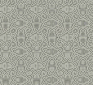 Hourglass Silver Wallpaper by Candice Olson