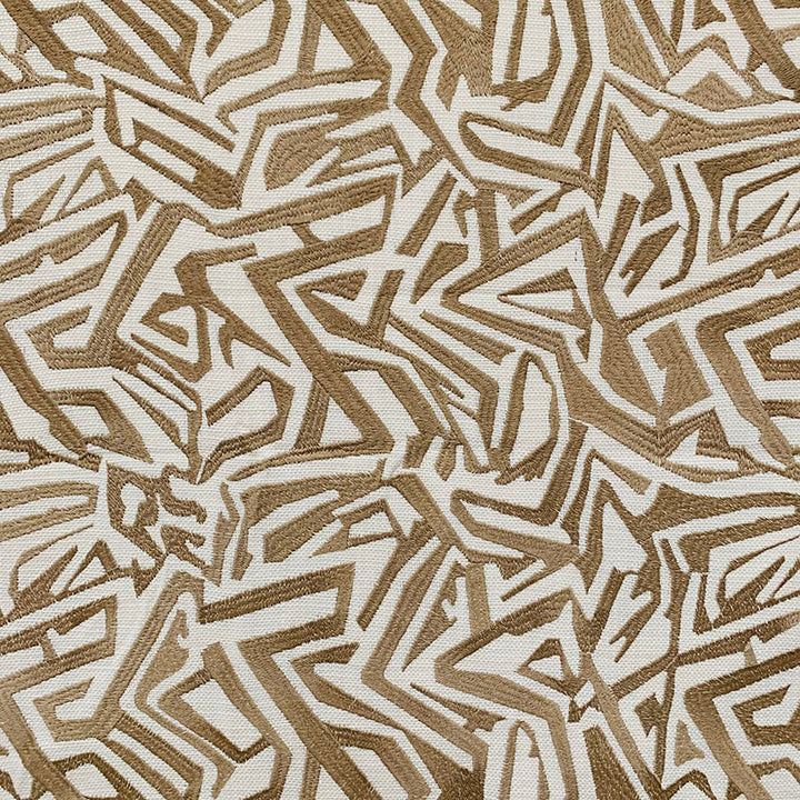 Dulce Khaki by Magnolia Fabric - 100% Poly(Emb 100%Poly) India 57500 Horizontal: 17.5 and Vertical: 18.25 52" - Fabric Carolina -