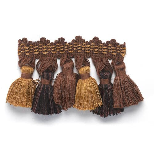 Dunkirk 6 Coffee by Stout Trim Stout Trim Dunkirk 6 CoffeeTrim MONACO TRIM CHINA </p><p>Repeat: H: 0.000, V: 0.000 2.75 in - Fabric Carolina -