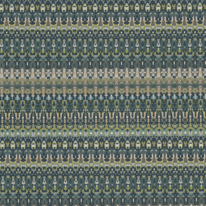 Dunway 2 Evergreen by Stout Fabric Stout Fabric Dunway 2 EvergreenFabric Rainbow Library Celadon/Bottle 100%Pol India </p><p>Repeat: H: 1.625, V: 0 54 in - Fabric Carolina -