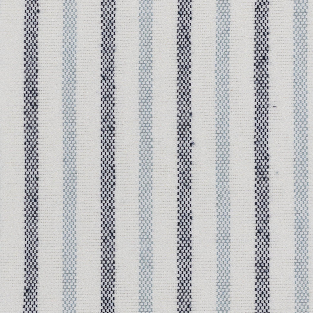 Duty 3 Blue/White by Stout Fabric JUST STRIPES BLUE/SPRING 60%COT 40%POL USA CATB 117-2013 Horizontal: 0.000 and Vertical: 1.625 55.5 in - Fabric Carolina -