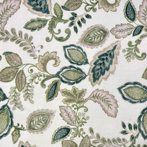 Dahlia Green by Europatex Fabric