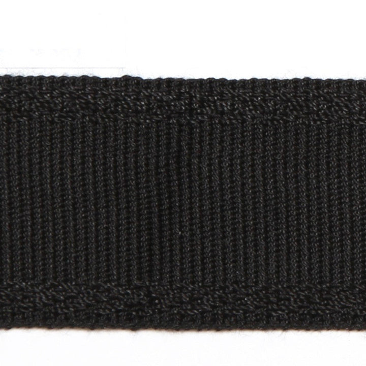 Dainty Black by Europatex Designer Fabric 100% Polyester 1.50 inches - Swanky Fabrics -