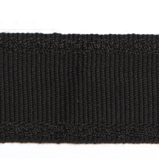 Dainty - Black by Europatex Fabric Dainty & Majestic 100% Polyester China See Sample Horizontal: N/A and Vertical: N/A 1.50 inches  - Fabric Carolina -