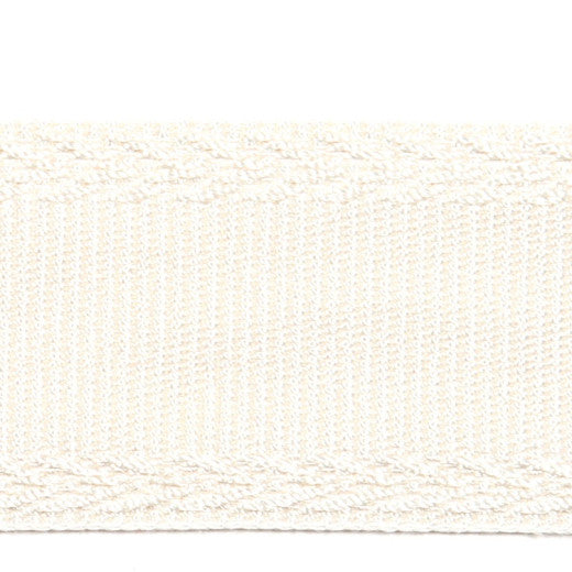 Dainty - Ivory by Europatex Designer Fabric Dainty & Majestic 100% Polyester China See Sample Horizontal: N/A and Vertical: N/A 1.50 inches  - Swanky Fabrics -