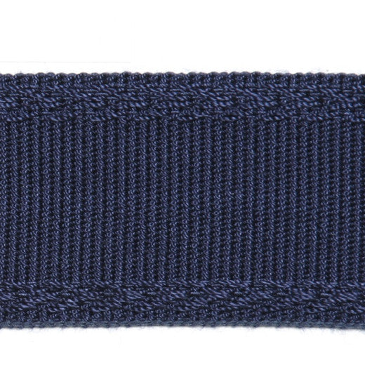 Dainty - Navy by Europatex Fabric Dainty & Majestic 100% Polyester China See Sample Horizontal: N/A and Vertical: N/A 1.50 inches  - Fabric Carolina -