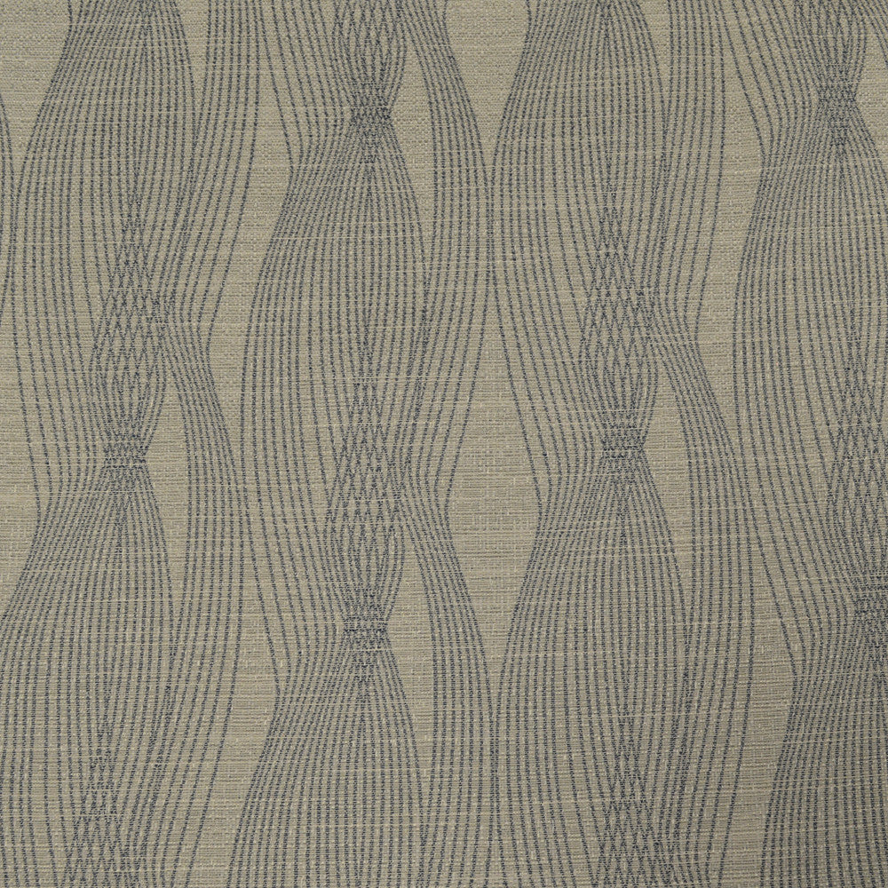Dalliance B Marine by Europatex Designer Fabric Dalliance 60% Polyester, 40% cotton China Horizontal: 6.7" and Vertical: 12" 54" - Swanky Fabrics -