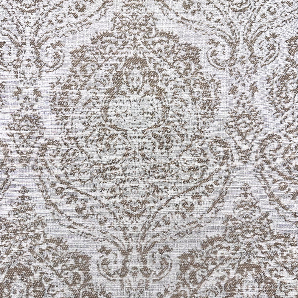 Dalliance A Taupe by Europatex Fabric Dalliance 60% Polyester, 40% Cotton 6.67" H, 12" V 54.00 inches - Fabric Carolina -