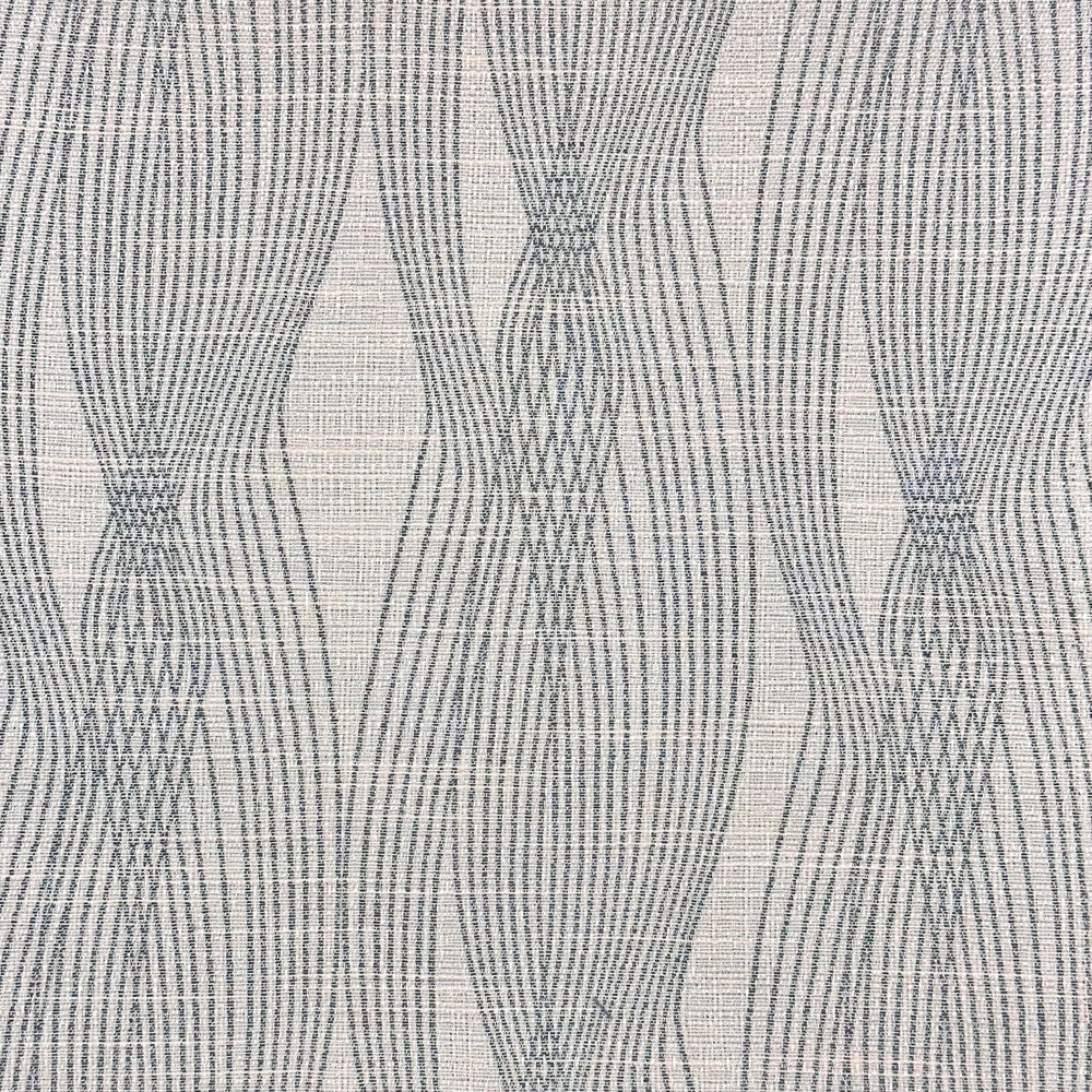 Dalliance B Steel by Europatex Fabric Dalliance 60% Polyester, 40% Cotton 6.67" H, 14" V 54.00 inches - Fabric Carolina -