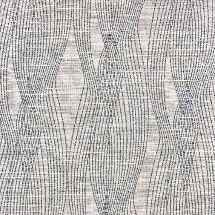Dalliance B Steel by Europatex Fabric Dalliance 60% Polyester, 40% Cotton 6.67" H, 14" V 54.00 inches - Fabric Carolina -