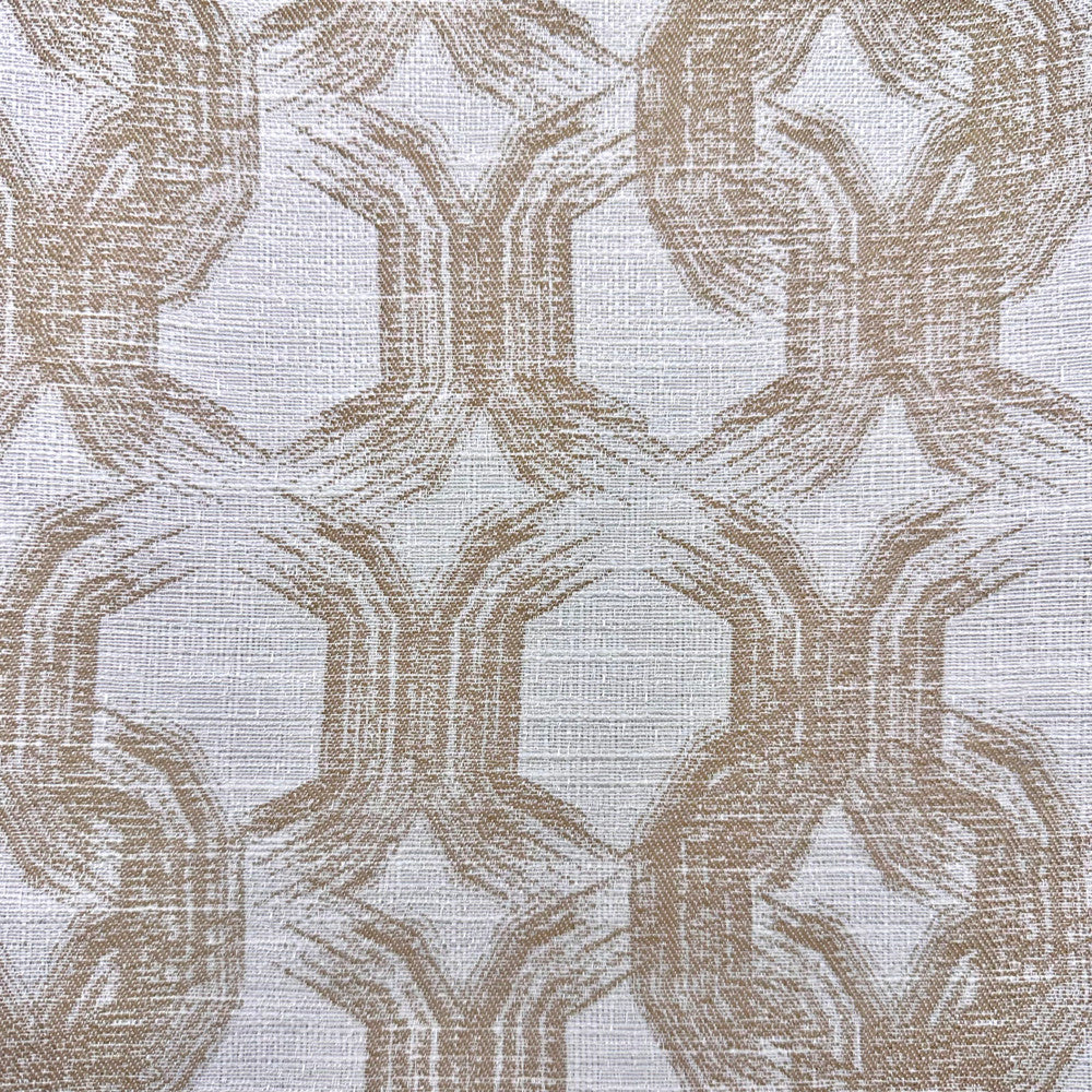 Dalliance C Porridge by Europatex Fabric Dalliance 60% Polyester, 40% Cotton 6.67" H, 6" V 54.00 inches - Fabric Carolina -