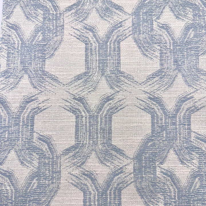 Dalliance C Sky by Europatex Fabric Dalliance 60% Polyester, 40% Cotton 6.67" H, 6" V 54.00 inches - Fabric Carolina -